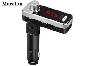 Quality LED Display Screen Bluetooth Car Charger Adapter Micro SD Card Slot BT Mode Switch wholesale