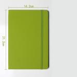 Leather Cover Soft Business Office Hardcover Student Gift Notebook with UV Color