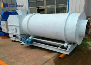 Energy Saving Heavy Duty Rotary Dryer Rational Construction Three Cylinders