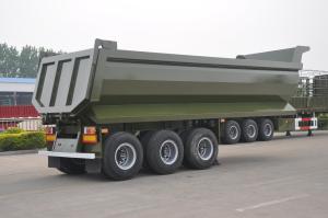 Quality 3axle Dump Semi Trailer With Wheel Base 1310mm And Kingpin Jost At Best wholesale