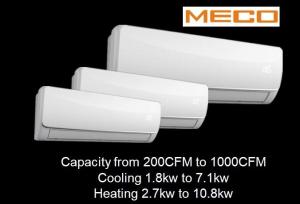Quality Low Noise High Wall Fan Coil Unit 18000Btu MFP-102BM 600CFM 1020CMH Air Flow wholesale