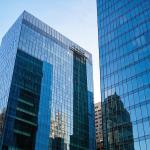 Office / Residential Glass Curtain Wall Soundproof Custom Clear Glass Facade