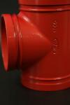 Strictly Controlled Grooved Mechanical Tee For Ductile Iron Pipes
