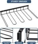 Sturdy Metal Boot Storage Organizer Rack for Closet Silver ISO9001 Rohs CE 16949