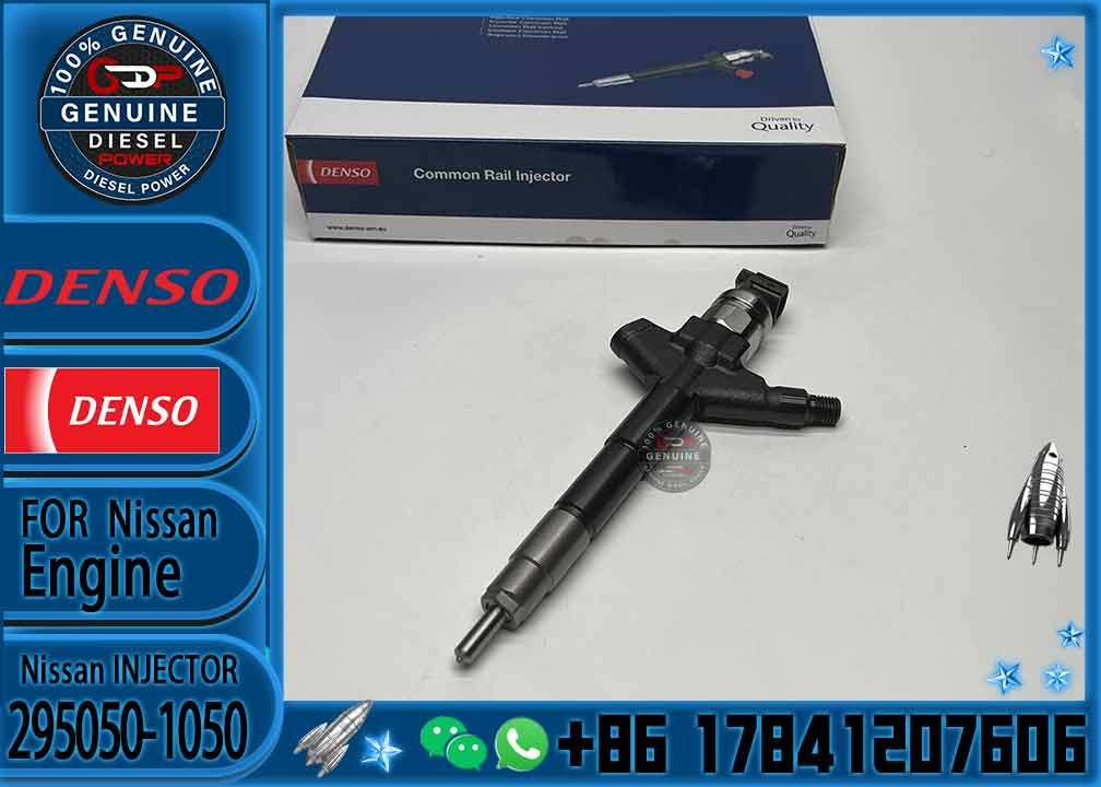 diesel fuel injector Common Rail Fuel Injector 295050-1050 16600-5X30A 166005X30A injector for Nissan Navara