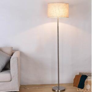 China IP20 E27 holder fabric shade floor light led floor lamp for led floor lamp/indoor floor light for hotel on sale