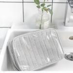 Polyester Waterproof Magic PVC Cosmetic Bag For Ladies