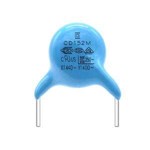 Quality Ceramic 152M Y1 Safety Capacitor 400VAC High Impact Resistance wholesale