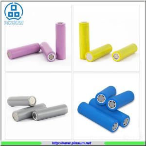 Quality Rechargeable lithium ion cylinder battery 3.7V 2000/2200/2400/2600mah battery cell wholesale