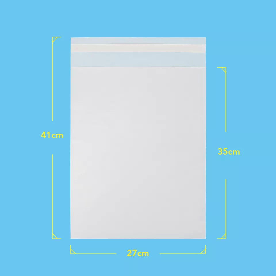 Garment Clear Glassine Paper Bag Non Plastic Gusset For T-Shirt