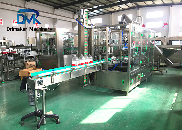 Energy Saving Safety Liquid Bottling Machine Rinsing Filling Capping