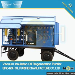 Quality Double Stage Transformer Oil Filtration , Dielectric Strength Improving Transformer Oil Treatment wholesale