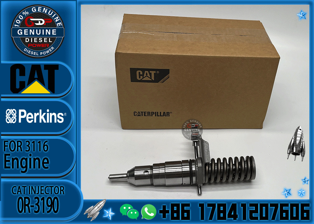 FOR E200B excavator parts 3114 3116 3126 diesel engine fuel injector 127-8205 0R3190 0R-3190 7E8729 7E-8729