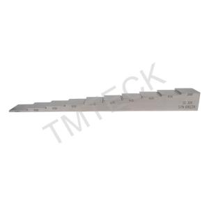 China 10 Step Wedge NDT Ultrasonic Test Block on sale