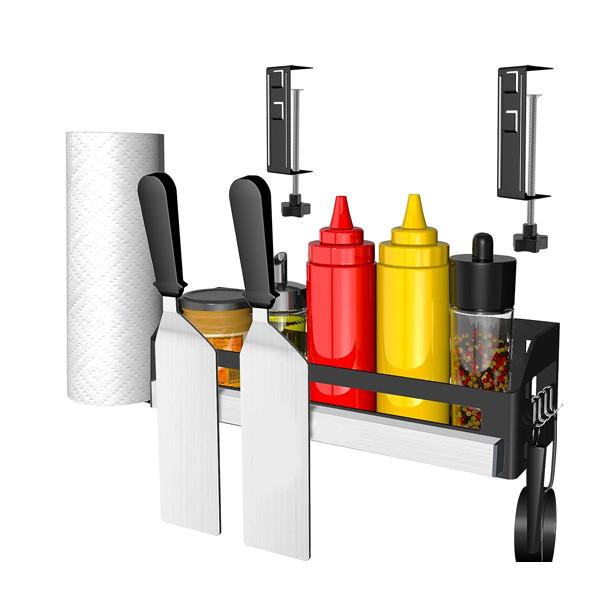 BBQ Accessories Storage Bracket for Blackstone Griddles 28"/36" with a Magnetic
