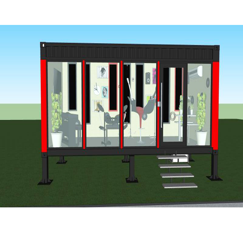 Living 26 SQM 40foot Mobile Temporary Container Office