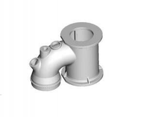 Quality Bridge Tube Aluminium Die Casting Mould Rugged Design Smooth Surface wholesale