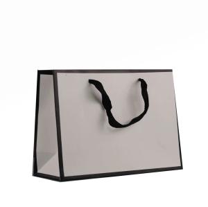 Quality Black Frame Cloth Carrier Bags , Corrugated Biodegradable Cloth Bags wholesale