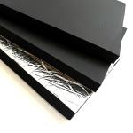 Aluminum Foil Coated NBR Rubber Foam Closed Cell Low Thermal Conductivity For
