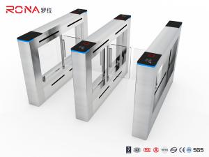 Quality Office Security Automatic SUS304 Swing Gate Turnstile With Card Reader wholesale