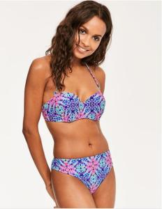 Quality Hawaii Diamond Underwired Bandeau Bikini Top B-D cup wholesale