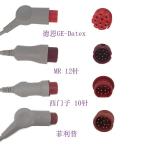 Fukuda Denshi Blood Pressure Monitor IBP Adapter Cable Compatible
