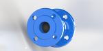 Epoxy Coated Silent Check Valve Quick Closing Head Loss Reduced