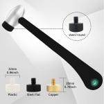 Multifunction Jewelry Engraving Machine Hammer With 4 Interchangeable Heads