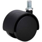 1.5 inch stem twin wheel furniture casters