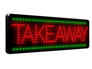 Quality 560x330mm colorful led advertising sign wholesale
