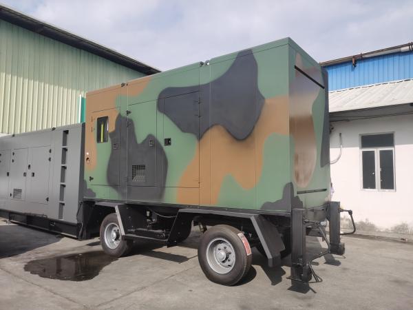 50HZ 100kva Cummins Trailer Generator Frequency Drop Synchronous Diesel