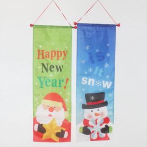 Quality Flag Banner Santa Claus/Snowman wholesale