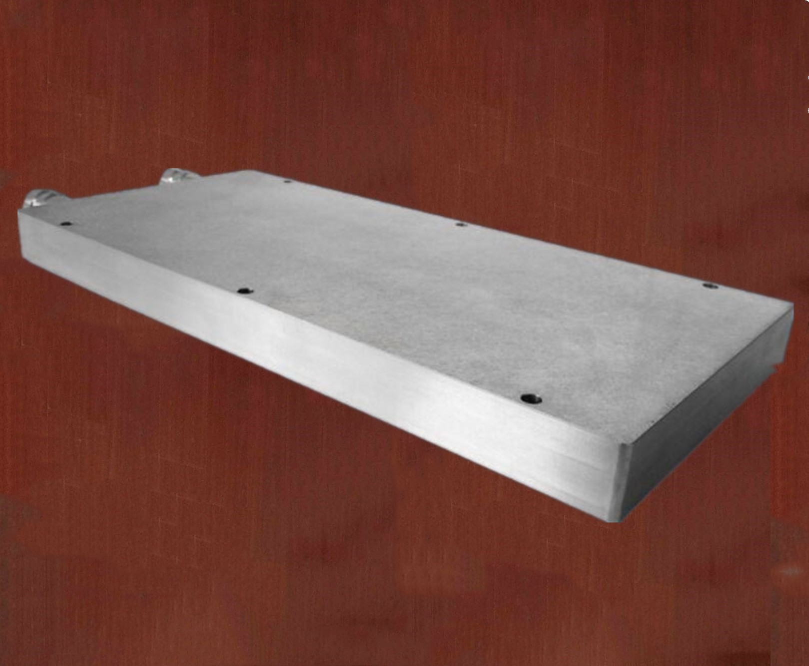 3003 / 4045 Extruded Aluminium Channel Water Cooling Plate Customizable