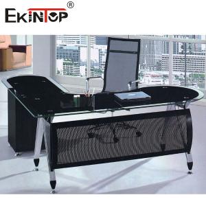 Quality Modern Glass Conference Office Desk Contemporary Elegance For Meetings wholesale