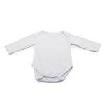 Newborn Infant Long Sleeve Sublimation Onesie Blanks For Heat Transfer Printing