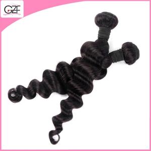 Quality No Nits 100g Brazilian Remy Weave for Fashion Lady Black Women Loose Wave Hair 4 pcs wholesale