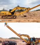 Deep Excavation Telescopic Stick Construction Excavator Telescopic Arm