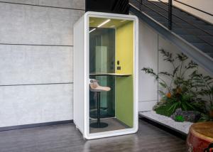 Quality Single person soundproof phone booth office meeting pods with sound isolation wholesale