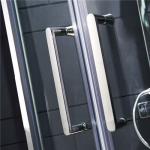 Stainless Steel Frame Shower Door Enclosures Multi Color Sector Shape Anti