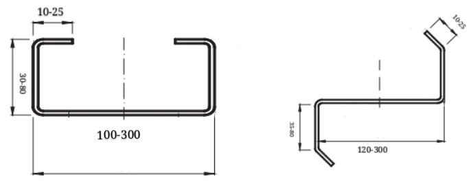 Cr12 Cutter H450 Housing Thickness 3.0mm CZ Purlin Roll Forming Machine