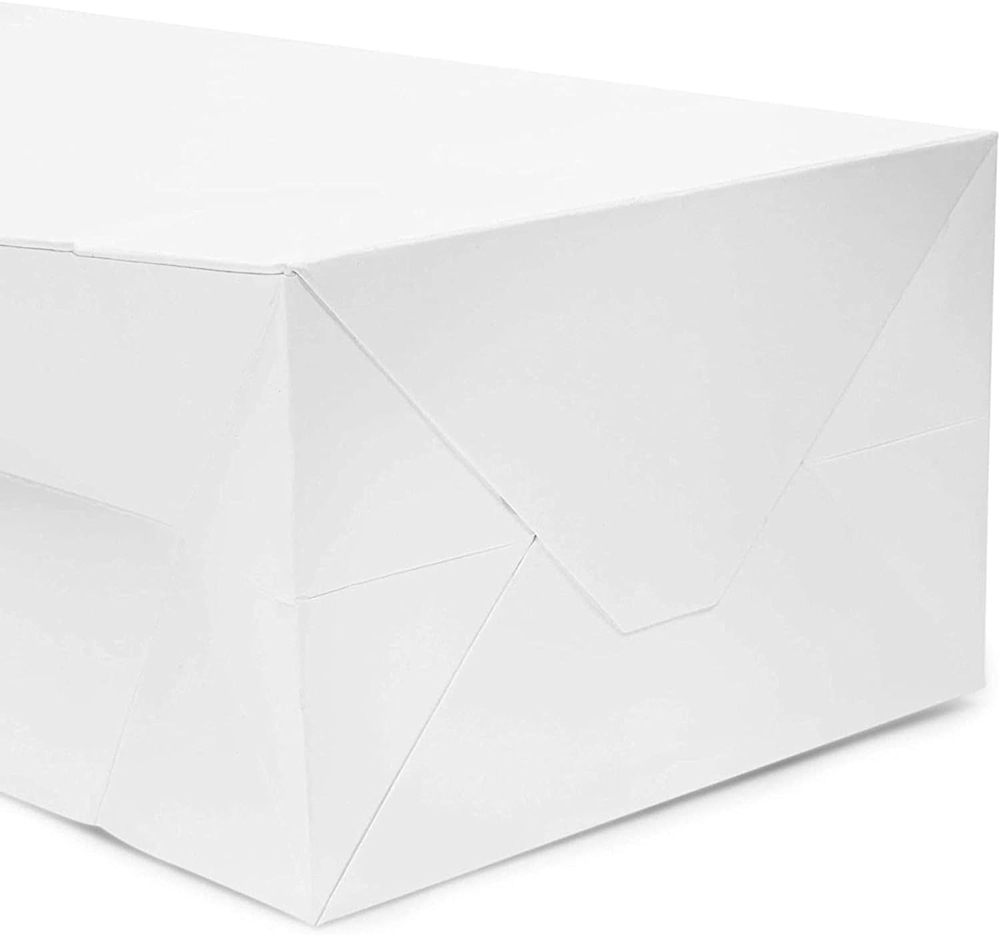 Golden White Kraft Wine Paper Bag for Wine Bottle Printing CMYK 4 Color Offset Printing