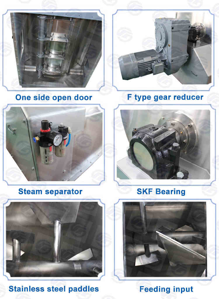 2 Ton Horizontal Feed Mixer Machine Pig Cattle Pakistan
