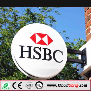 Quality led lighting waterproof led advertising outdoor 3d plastic sign board wholesale