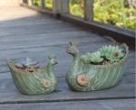 Succulent Creative Animals Peacock Plant Flowerpots