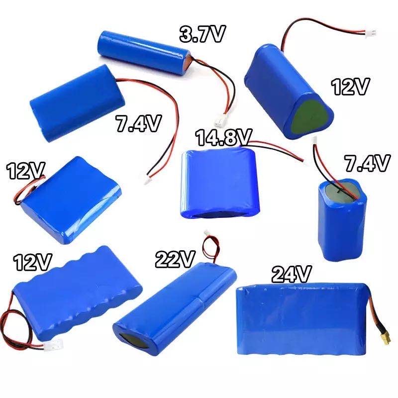 10C Cylindrical Lithium Ion Battery Cells 3.7V 2000mAh 800 Cycles
