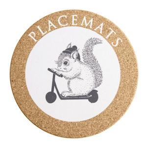 Quality Custom Pattern Shape Non Slip Natural Cork Cup Pad 10 20cm wholesale