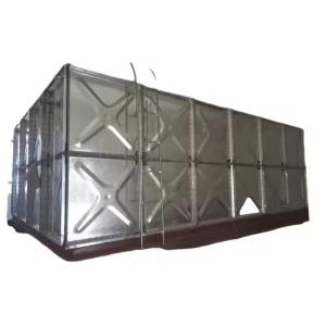 Quality Hot Dipped Galvanized Sectional Water Tank Modular Elevated Steel Tower Water Reservoir Tank wholesale
