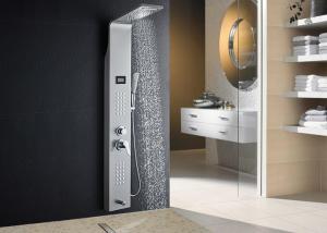 Quality Nickel Brushed Thermostatic Shower Panel Operating Temperature 0 - 100℃ ROVATE wholesale