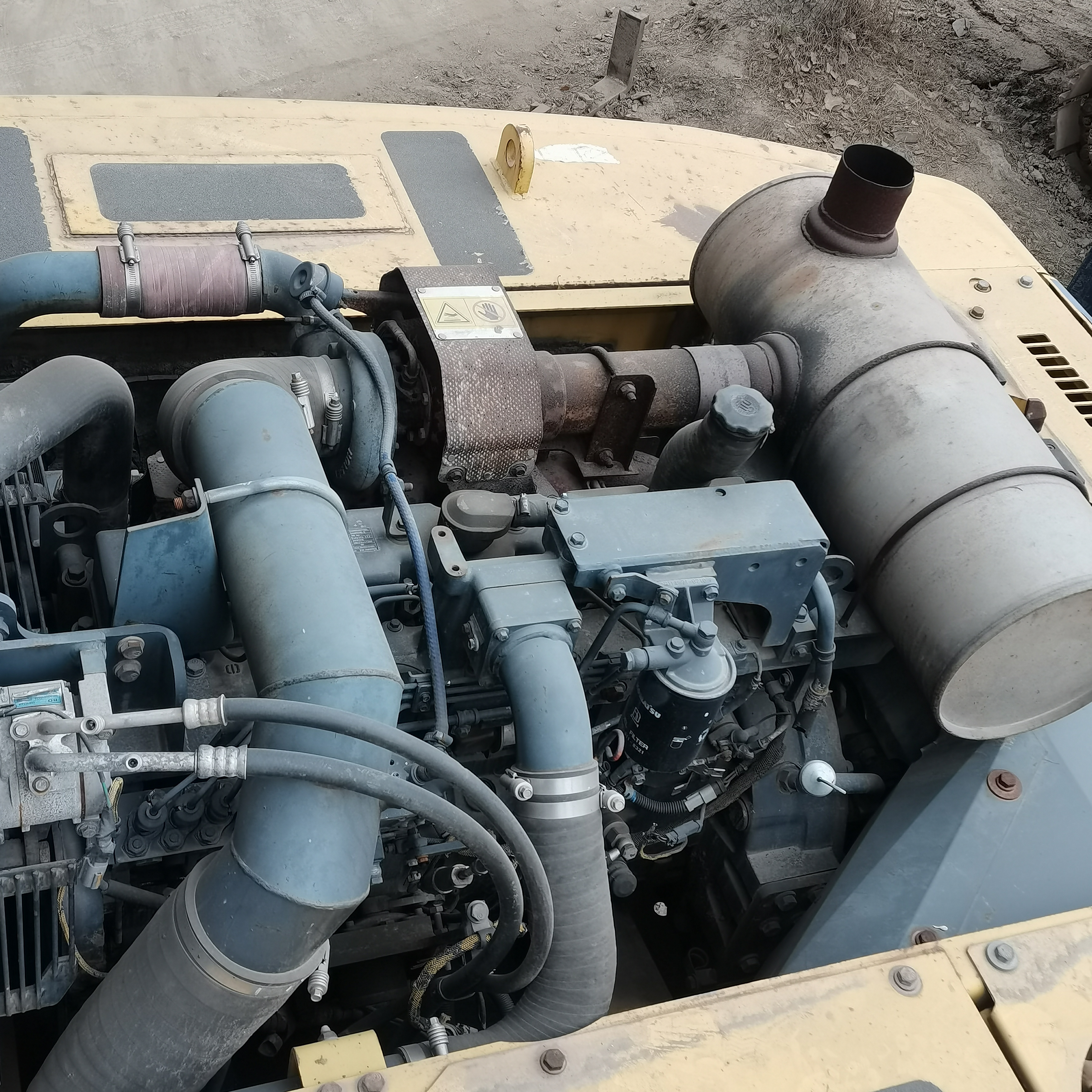 Heavy Excavator Komatsu PC350 Used Digger Good Condition Machine Weight 35000 KG
