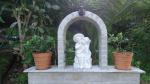 Italian Garden stone white marble statues, white marble park stone sculptures
